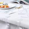 Multifunction Transparent Tablecloth Clamps 4pcs/set Perfect for Home Decoration and Gift Supplies Party Decoration