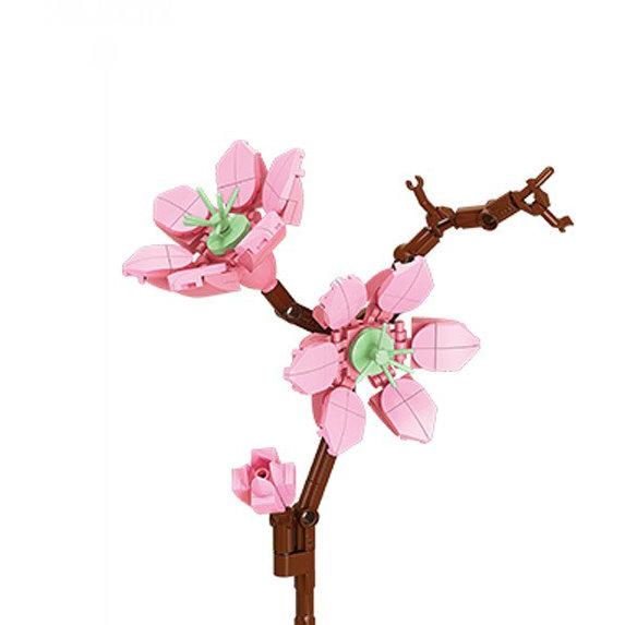 Flower Model Eternal Bouquet Building Blocks Creative Home Desk Plant Decoration Assemble Bricks Educational Toy Girl Kids Gifts