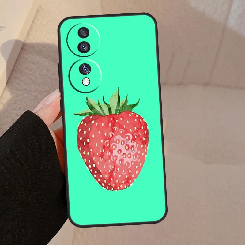 Чехол-бампер Strawberry For Honor Magic 7 Pro 5 6 V5 для Honor 200 400 50 70 90 Lite X8a X8b X9a X9b X9c