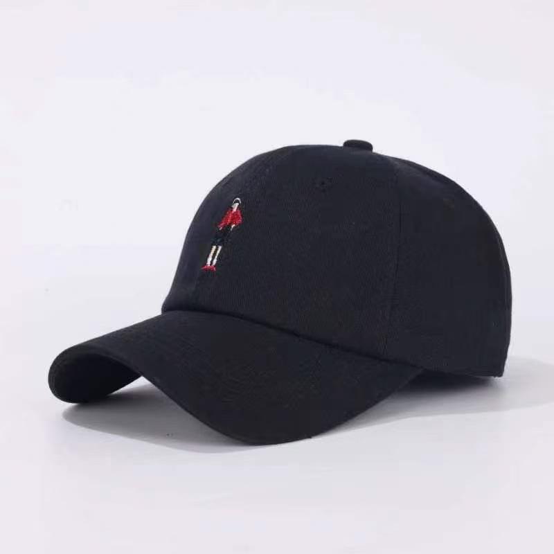 Hat Soft Top Embroidered Baseball Cap Classic Versatile Alphabet Personality Trend Premium Casual Men's and Women's Cap