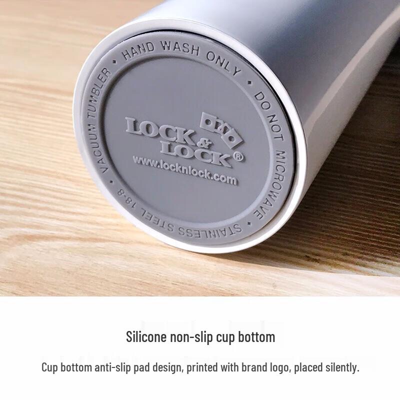 LOCK&LOCK Fit Rotating Lid Lightweight Stainless Steel Thermos Cup