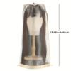 3Pcs with Drawstring Wig Cover Storage Portable Travel Wig Organizer  for Protecting Wigs