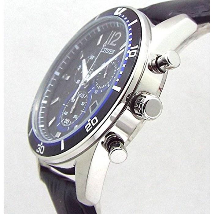 Citizen Eco-Drive Chronograph VO10-6741F/BLACK + Extra Strap Blue