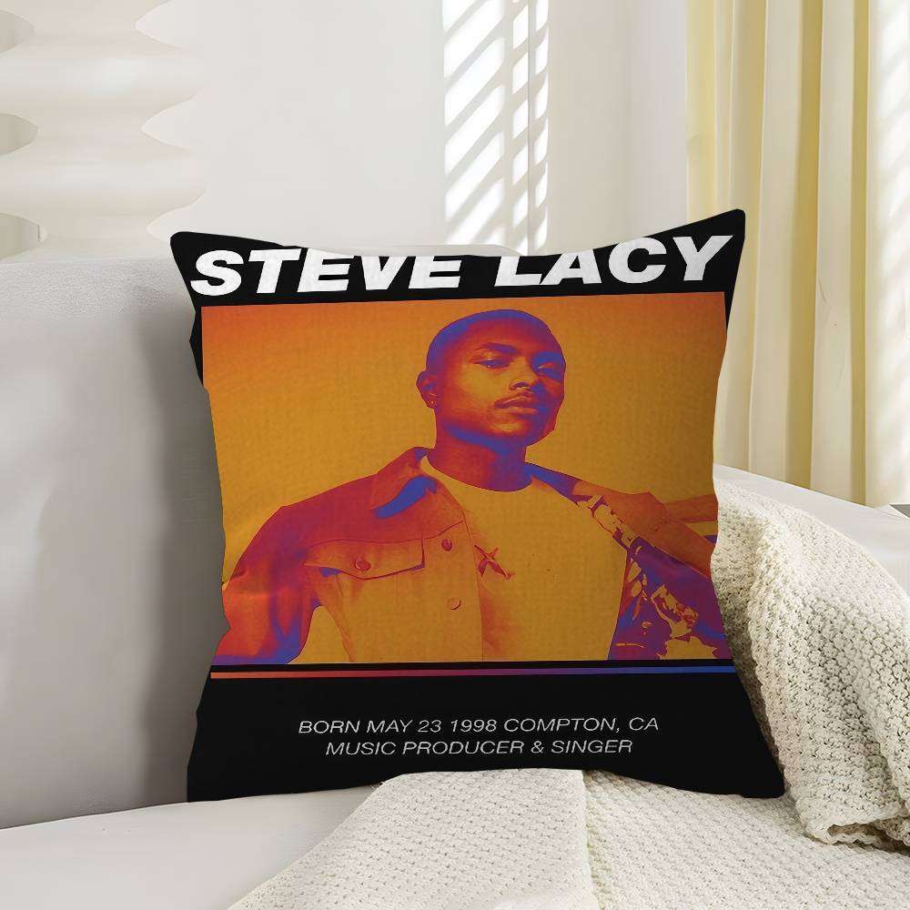 Singer Steve Lacy Cushion Cover Inches Farmhouse Decor Home Throw Pillow Covers For Couch Decorations