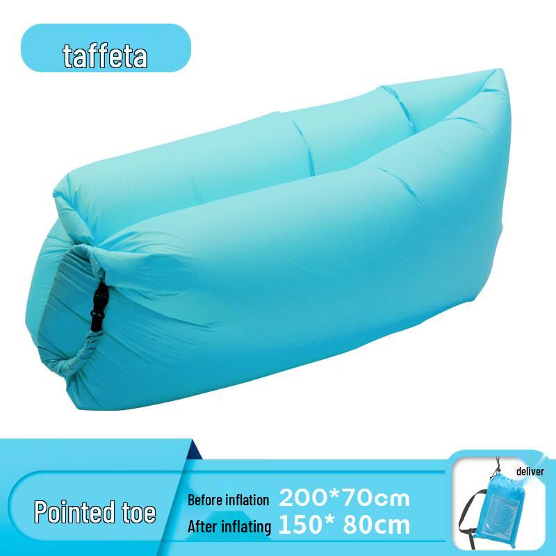 Junkaiwei Portable Inflatable Lounge Sofa with Pillow