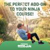 Fofana Ninja Slider Slackline Pulley Turn Your Slackline Into a Ninja Warrior Obstacle Course Patented Design – Zipline. –