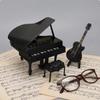 Miniature Size Grand Piano Furniture Simulation Musical Instruments Props  Miniature Collection