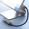 Многопортовый USB C в USB 3.0 Конвертер Слот для TF-карты Быстрая передача 5 Гбит/с Металлический OTG-адаптер Для мобильных устройств Компьютеров