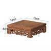 Wooden Plant Stand Pot Trays Potted Plant Base Garden Footrest Wooden Support  Incense Burner