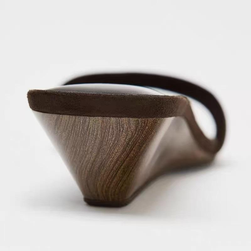 Новые летние коричневые босоножки на танкетке, женская модная обувь, черные большие босоножки, роскошные тапочки на каблуке, Zapatos De Mujer