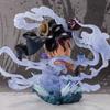 20cm  Anime Figure Monkey D. Luffy Gear 4 Model Dolls Action Figurine Gk Luffy Statue Decor Collect Kids Boy Toy Gift