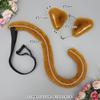 Comic Ears Headgear Hair Accessories Cat Tail Second Dimensional Party Cos Headband Simulation Beast Ears Beast Tail Set