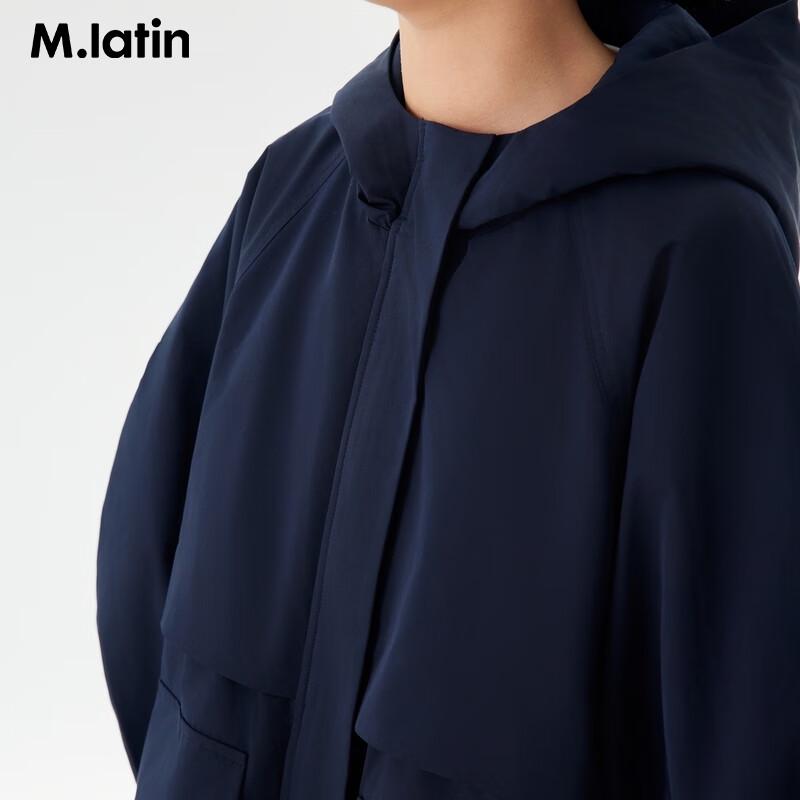 M.Latin Girls' Hooded Quilted Jacket