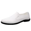 H562 Men'S Shoes Leather Shoes Dress Business Gentleman Flat Casual Shoes Spring And Summer Low-Top Feet Single Shoes