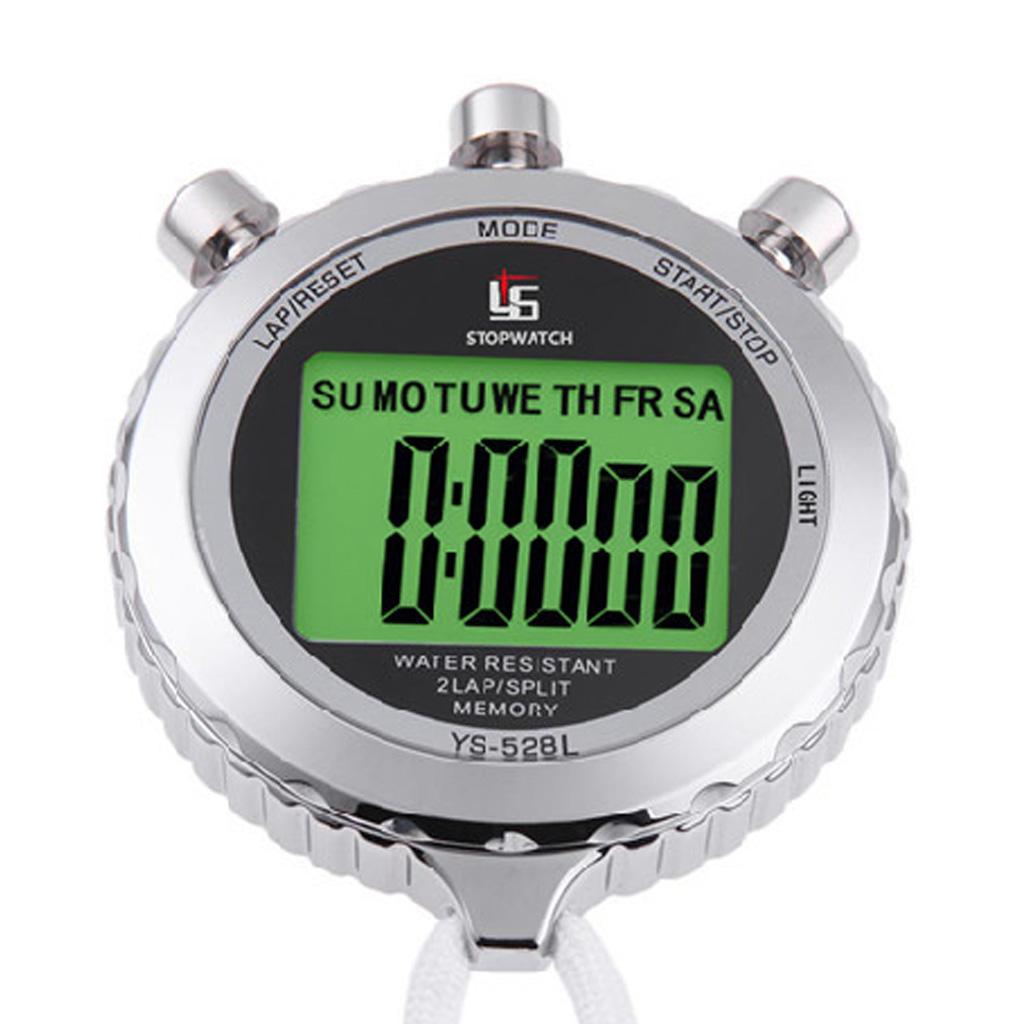 Multi-Function Electronic Digital Sport Stopwatch Timer Large Display Display Alarm Function Suitable for Sports Coaches
