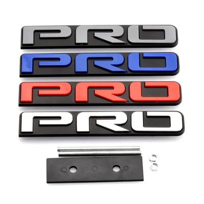 3D Metal PRO Logo Передняя решетка радиатора Эмблема Наклейка для стайлинга автомобилей T-oyo-ta