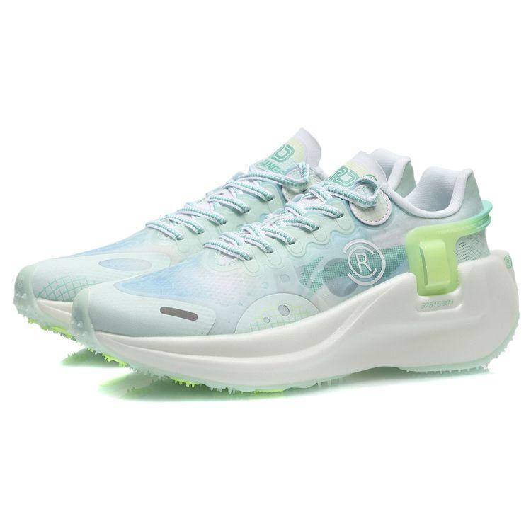 Кроссовки женские Li Ning Youxia Essential Sports Rebound Low-Top сине-зеленые ARHR054-7