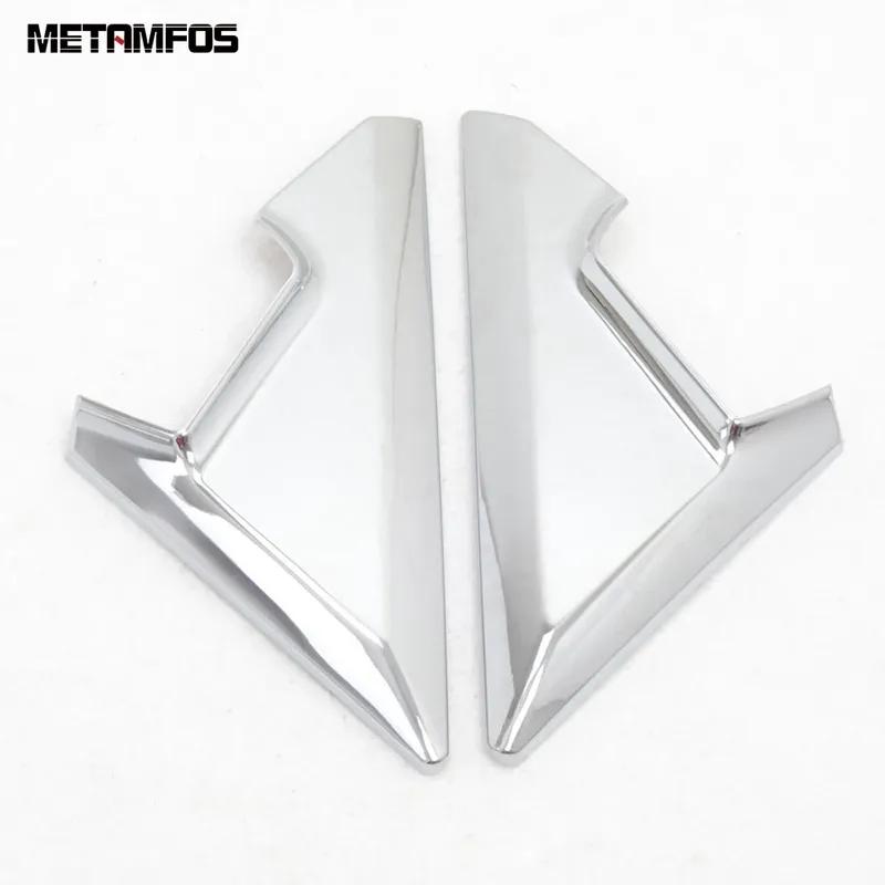 For Nissan X-Trail Rogue 2014-2018   Chrome Window A Pillar Cover Trim Decorative Frame Exterior Accessories Car Styling