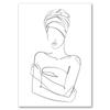 Sexy Female Body Art Poster Print Naked Nude Canvas Line Drawing Prints Abstract Woman Wall Art Painting Pictures Bedroom Decor