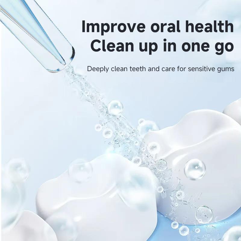 Портативный умный электрический ирригатор для полости рта с 4 струями, 3 режима, перезаряжаемый стоматологический ирригатор с водяной струей, очиститель зубов