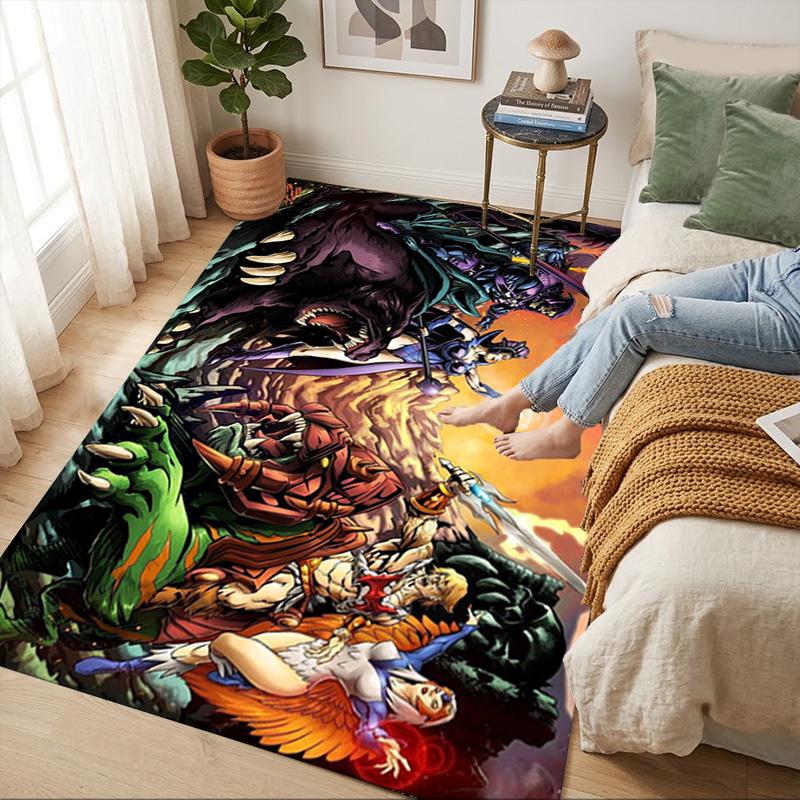Heman Battle Living Room Nonslip Area Rug Soft Carpet For Bedroom Game Playroom Sofa Office Home Decor Doormat Christmas Gift C9301324