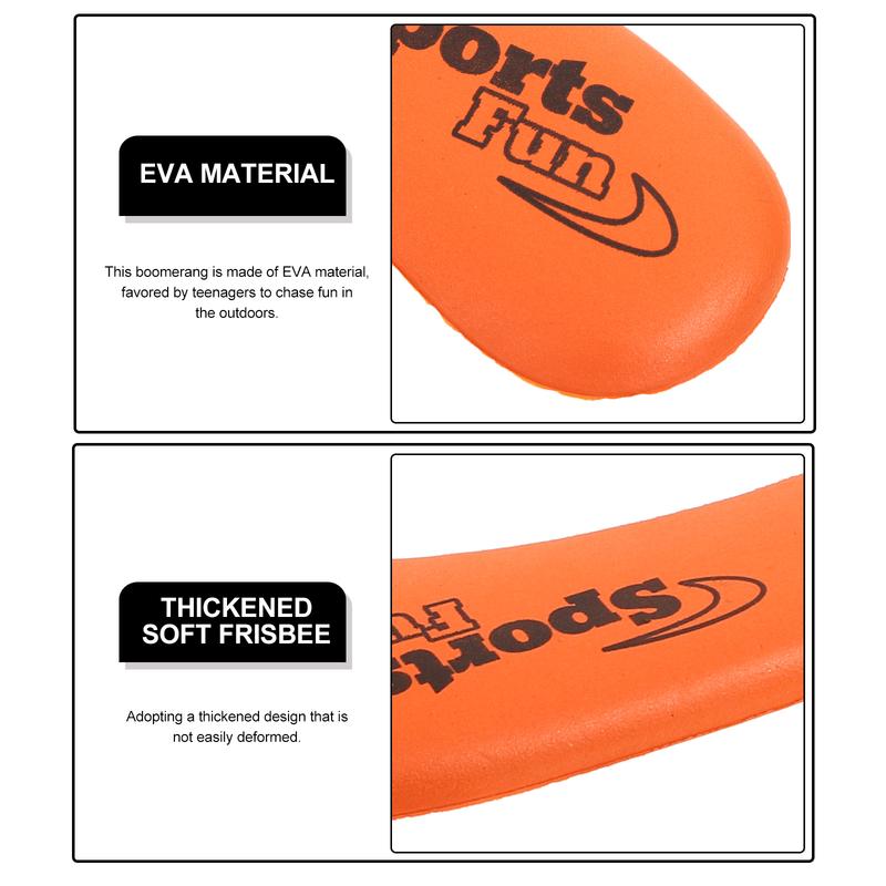 EVA Boomerangs Outdoor Flying Toys For Professional Throw Fun Kid Throwing Game Camping Beach Spring Activity