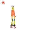 2t 1.6m two-leg polyester sling with 320a hooks, зеленый