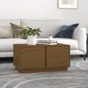 814422 vidaXL Coffee Table Honey Brown 80x50x40 Cm Solid Pine Wood