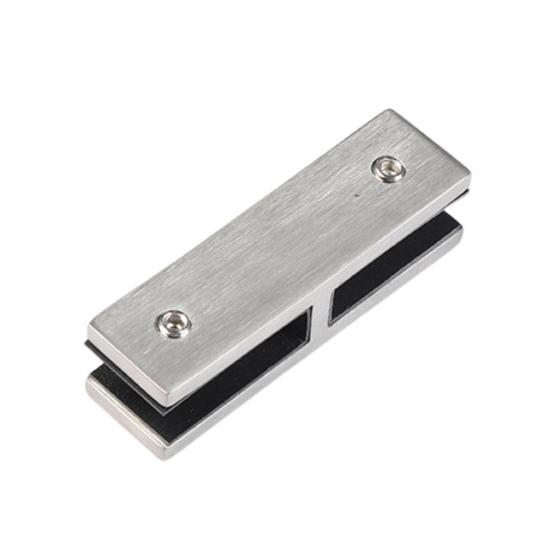 Зажим для стекла из нержавеющей стали 304, черный, для перил, с резиновыми прокладками, прочный