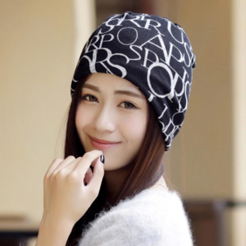 FAITOLAGI 3 Wear Ways Knitted Beanie Hat Scarf Women's Fashion Soft Winter Spring Beanie Scarf Cap