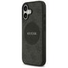 Guess 4G Circle Classic Logo MagSafe case for iPhone 17 black