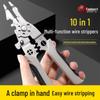 23-in-1 Universal Multi-Function Wire Stripping and Cutting Pliers