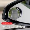WRSP5 2Pcs Round Frame Convex Blind Spot Mirror Wide-angle Adjustable Rearview Mirror For Lexus ES RX NX LS UX LM LX GX LC RZ IS CT GS