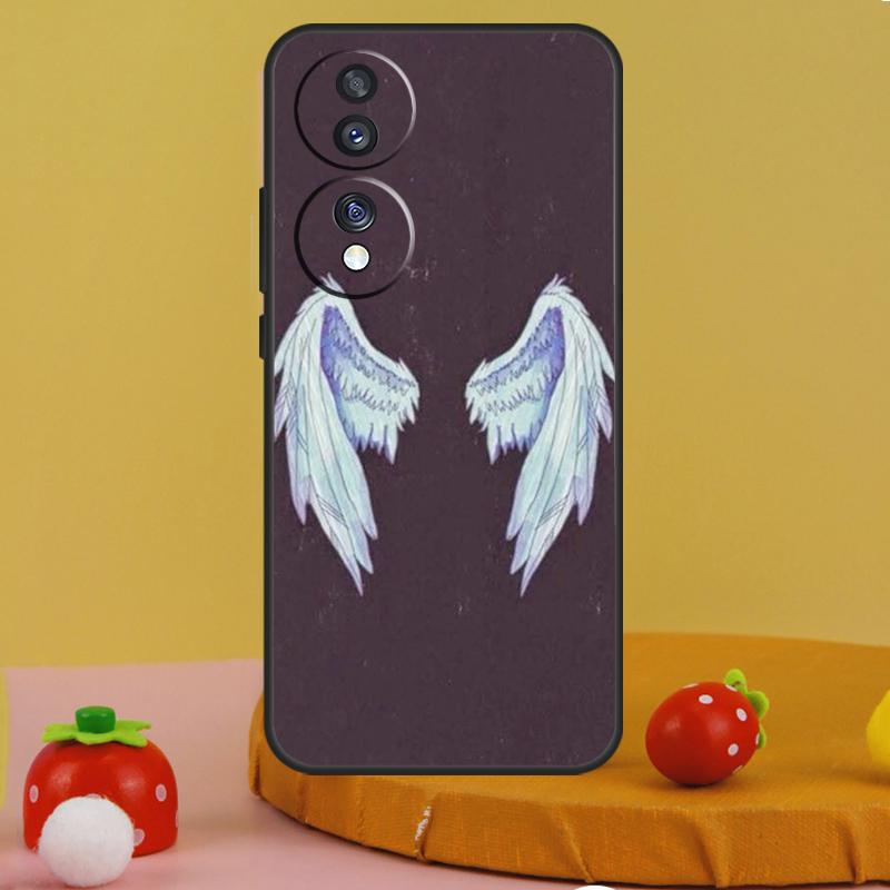 Чехол 'Крылья Ангела Сердце' для Honor 200 Pro X9a X9c X8a X7a X6a X7 X8 X9 X8b X9b 50 70 90 Magic 5 6 Lite
