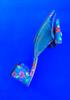 In The Balcony Petal Pop Mesh Crystal Ball Ribbon Sandals 6Cm Heel