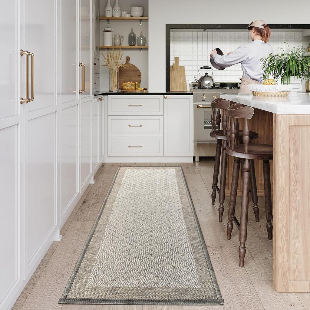 Противоусталостный, нескользящий, прочный, влагопоглощающий, моющийся коврик из полиэстера для спальни, прачечной, прихожей, пола и домашнего декора.