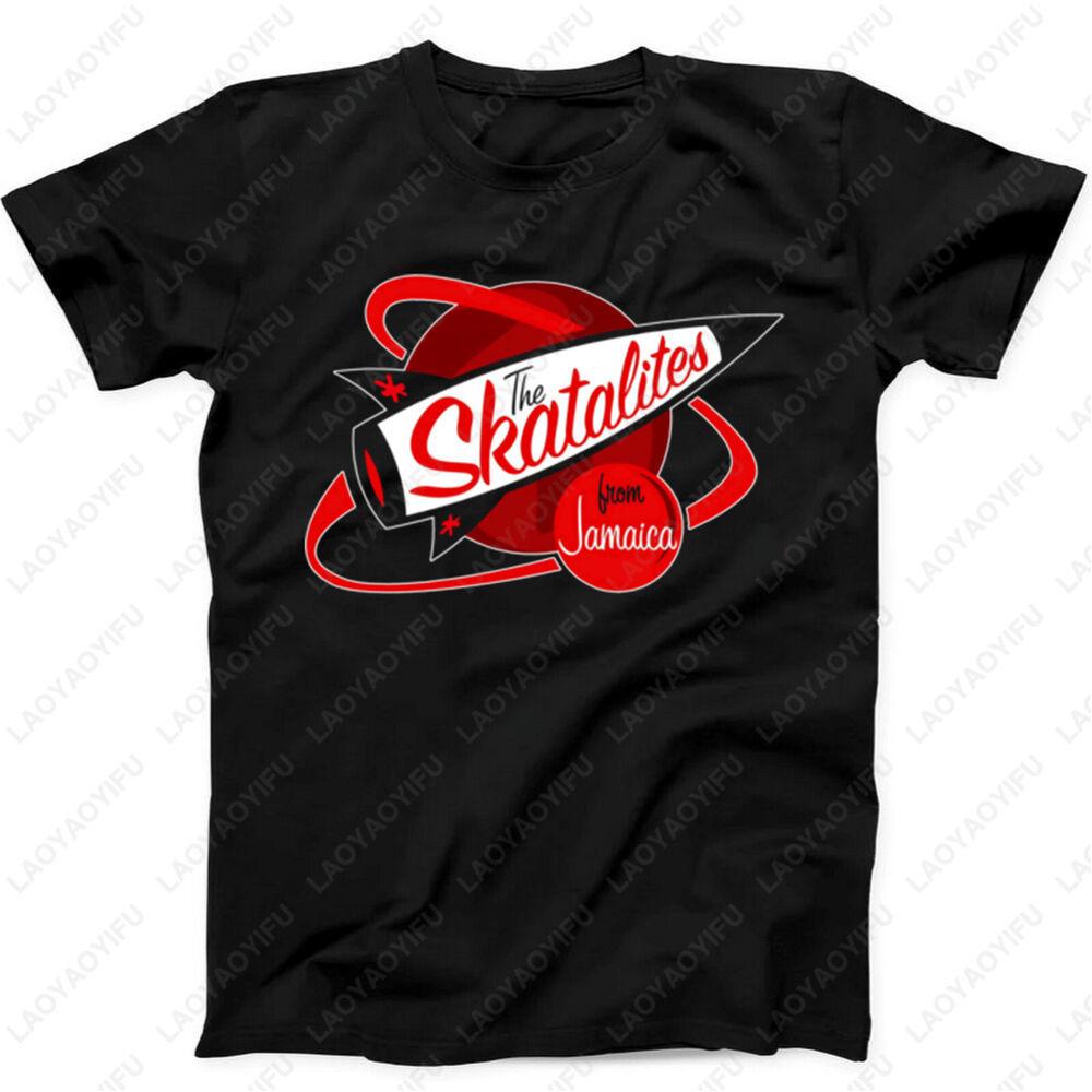 The Skatalites Vintage Reggae T-Shirt Jamaica Ska Music Graphic Tee for Men Women Classic Black Merch Gift Soft Cotton Unisex