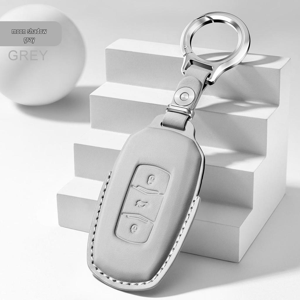 Премиальная кожаная обложка для ключа Geely Panda - Унисекс Аксессуар для интерьера