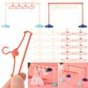 1/6 1/8 1/12 Dolls Gift Clothes Rack Dollhouse Furniture Doll Accessories Garment Organizer Hangers