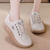 Женская обувь 2025 года, весна и осень, новые маленькие белые туфли, корейская версия студенческой повседневной обуви, кроссовки для уличной стрельбы, универсальные кроссовки