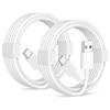 USB C Cable iPhone 16 15 Charging Cable 3A Fast Charging [USB-C & USB-A Set of 2] Type C Ultra Durable High Speed Data Synchronization Type C /