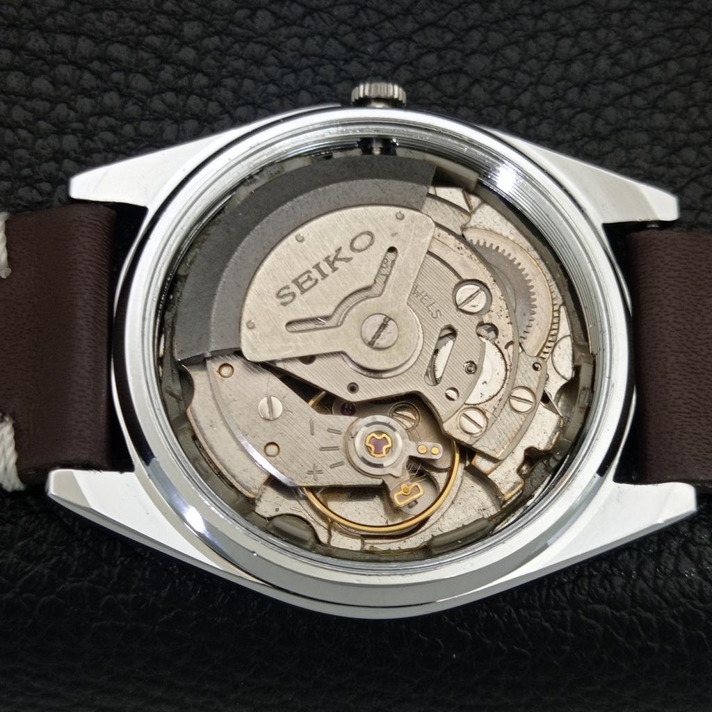 ОТРЕМОНТИРОВАННЫЕ МУЖСКИЕ ВИНТАЖНЫЕ ЗОЛОТЫЕ ЧАСЫ SEIKO 5 AUTOMATIC 6309A JAPAN a442309-4