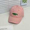 Candy color baseball cap adult spring and summer small fresh soft top embroidered versatile cap sun protection