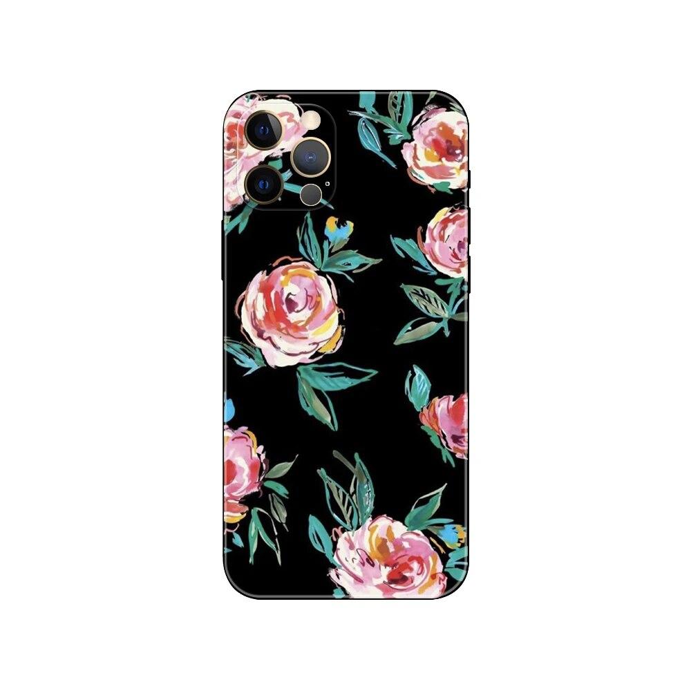 Чехол для телефона с розой для iPhone Samsung Galaxy Redmi Xiaomi Oppo OnePlus Note SA 7 8 9 10 11 12 13 14 20 21 22 23 53 54 Pro Max Plus Ultra TPU Soft