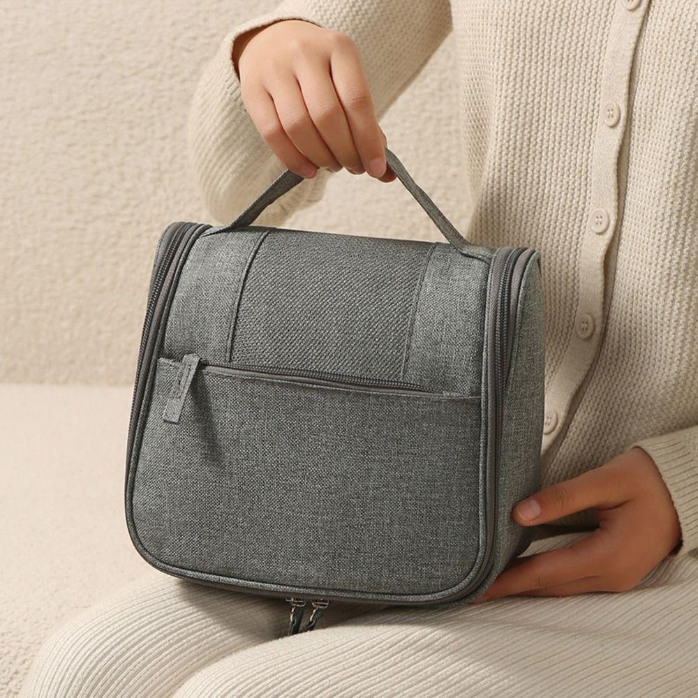 Waterproof Travel Toiletry Bag Large Capacity Travel Essentials Organizer Skincare Brush Organizer