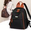 Модные женские высококачественные нейлоновые рюкзаки, женский дорожный рюкзак большой вместимости для девочек-подростков, сумка через плечо с цветными блоками