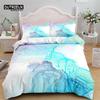 Colorful Marble Duvet Cover Abstract Geometric Bedding Set King Queen For Adults Kids Bedroom Decor Microfiber Comforter Cover
