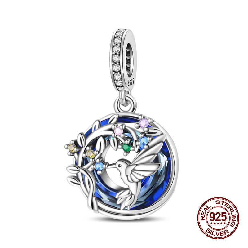 Новые медные голуби лотос солнце луна звезды сияющие стеклянные подвески бусины подходят для оригинальных браслетов изысканные DIY ювелирные изделия подарки