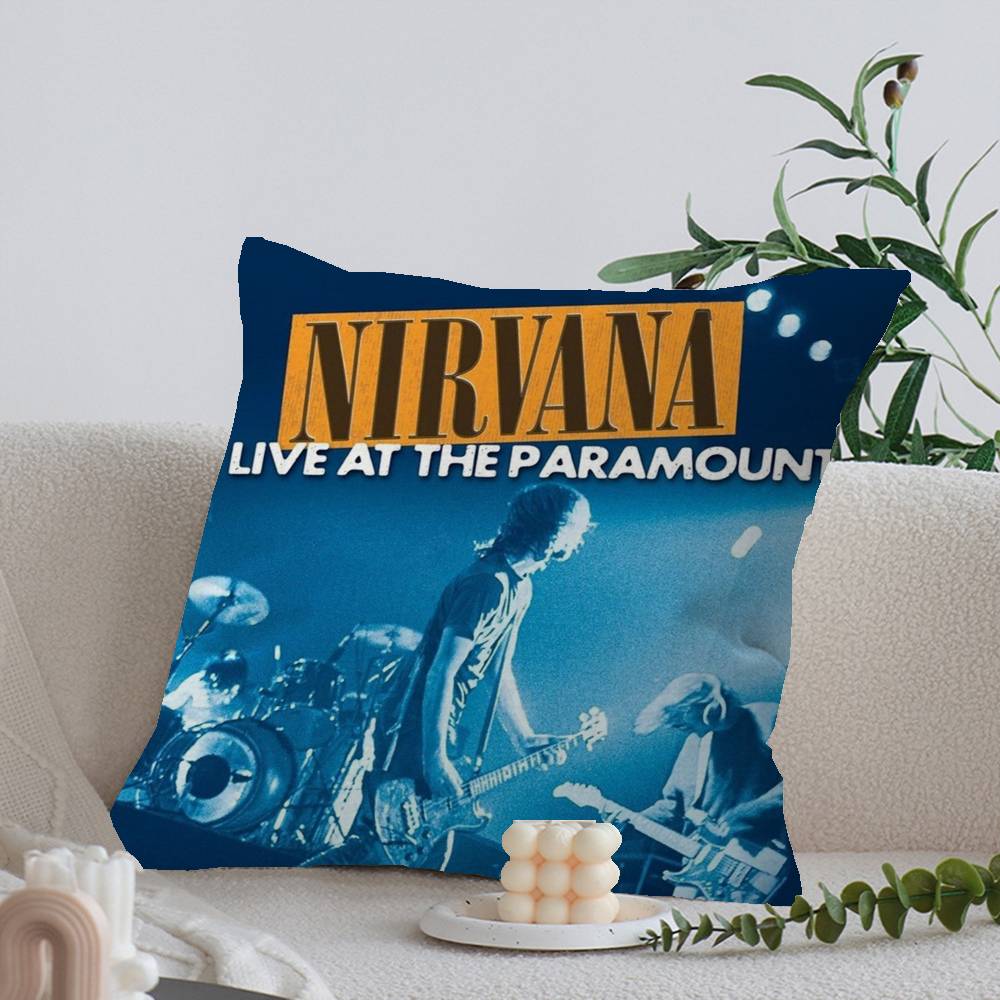 Rock Classic N-Nirvana Band Наволочка Декор Подушка Чехол Наволочка Печатный Чехол Для Подушки На Диван