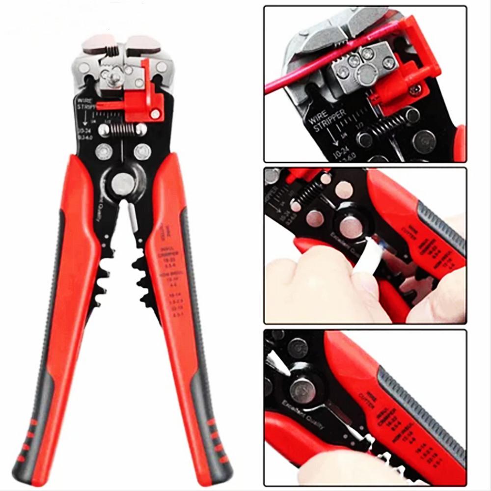 Клещи обжимные SN-48BS(=СН-48Б+СН-28Б) Больше зажимов для 2,8 4,8 6,3 VH3.96/трубных/изоляционных клемм, электрический зажим, минимальный набор инструментов